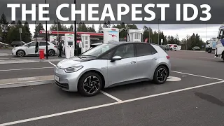 VW ID3 55 kWh range test