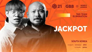 Jackpot 🇰🇷 I GRAND BEATBOX BATTLE 2021: WORLD LEAGUE I Tag Team Elimination