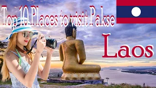 Top 10 Places to visit Pakse, Laos 🇱🇦 | 10 ສະຖານທີ່ທ່ອງທ່ຽວ ປາກເຊ ປະເທດລາວ 🇱🇦 Subscribe 🙏