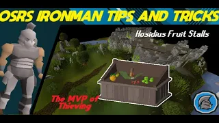 OSRS Ironman Tips & Tricks - Hosidius Fruit Stalls - #1