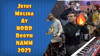 jesús Molina Quintet at NORD Booth NAMM 2023