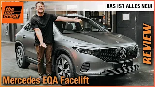 Mercedes EQA Facelift (2024) Das ist alles NEU beim beliebten Elektro Kompakt SUV! Review | Test