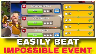 12) Easily 2 Star ⭐ The impossible event Challenge  #coc #judosloth #sumit007