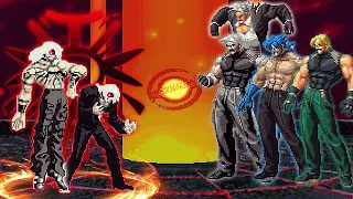 [KOF Mugen] Opirus Element Kyo Vs Rugal Team