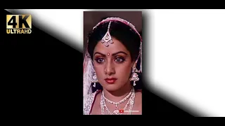 Rishi Kapoor & Sridevi Song Status | 4K Ultra HD | Main Teri Dushman Dushman Tu Mera | #Shorts