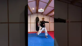 The three 'K's of karate