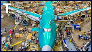 Amazing Airplane building & assembling process. Incredible airplane propeller manufacturing.