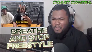 Coast Contra - Breathe and Stop Freestyle (REACTION)