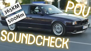 BMW E34 V12 POV Walkaround ,acceleration,driving #8