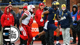 Nebraska at Michigan | Nov. 12, 2022 | B1G Football in 60