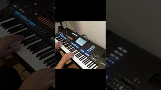 Boney M - Rasputin Song | Remix | Keyboard Cover on Yamaha Genos 2 #shorts #short #shortvideo