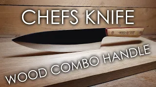 Chef's Knife - wood combo handle