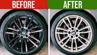 How To Restore Painted $1000 BMW 435i M-Sport Wheels for $10!