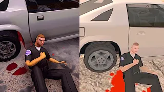 Change In Death Of Officer Pulaski Gta San Andreas Remaster Ps5 Definitive Edition 2021