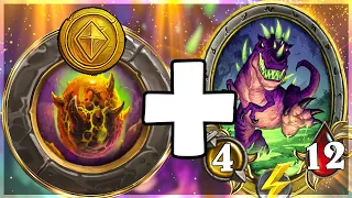 20+ summons with Deadstomper gave SO MUCH ATTACK! | Hearthstone Battlegrounds