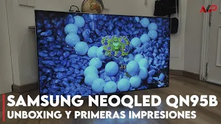 Samsung Neo QLED QN95B: unboxing y primeras impresiones de la nueva Mini LED coreana