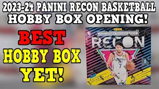 BEST Hobby Box To Buy! 2023-24 Panini Recon Basketball Opening and Review!
