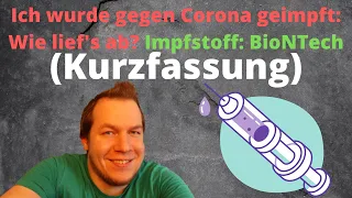 THEMA: Sonstiges...(Teil196) Ich wurde gegen Corona geimpft (Erste Impfung) Wie lief's ab? / derneu