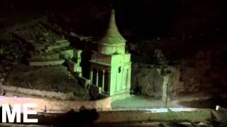 Tomb of Absalom at night, amazing!