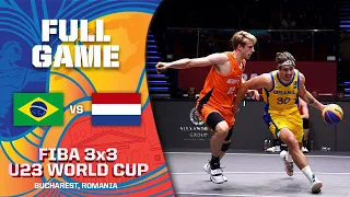 Brazil v Netherlands | Men | Full Game | FIBA 3x3 U23 World Cup 2022