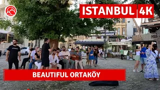 Ortaköy Istanbul 2023 Touristic Place Walking Tour|4k 60fps