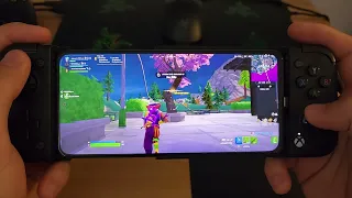 Gamesir x2 pro Xbox gaming pass test on poco f4 128 6gb fortnite #mobilegaming