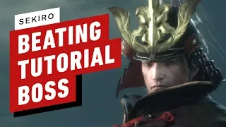 Sekiro: Shadows Die Twice: Beating the Tutorial Boss You're Supposed to Die To