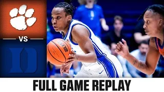 Clemson vs. Duke Full Game Replay | 2022-23 ACC Women’s Basketball