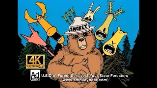 Smokey Bear N' Da Boyz | Rapping Forest Fire PSA (4k) HD [Audio Fixed] (1995)