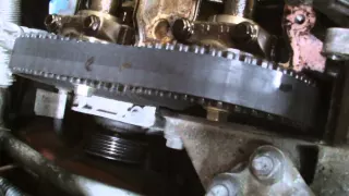 FORD FIESTA ZETEC 1 4 TIMING BELT REPLACMENT,part 1