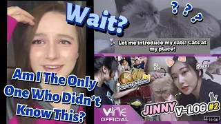 SECRET NUMBER - JINNY V-LOG #02 | (REACTION)