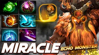 Miracle Earthshaker Echo Monster - Dota 2 Pro Gameplay [Watch & Learn]