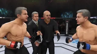 Bruce Buffer vs. Bruce Buffer (EA Sports UFC 3) - CPU vs. CPU - Crazy UFC 👊🤪