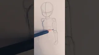 how to draw a body tutorial #anita1nita #shorts