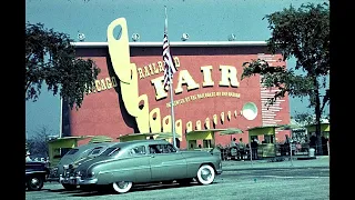 50 Color Found Snaps That Show the 1948-1949 Chicago Railroad Fair