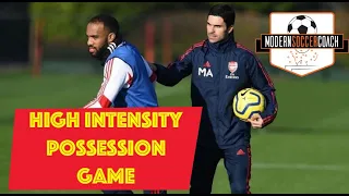 Mikel Arteta - Arsenal: High Intensity Possession Competition