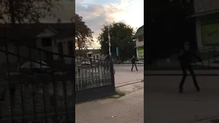 Трёха в дроп на бмх bmx