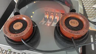 GRADO RS1 - Флагман компании. Схожи с AKG К712pro.