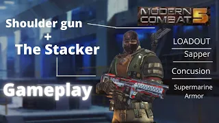 MC5: The Stacker + Shoulder Gun Gameplay.