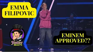 EMMA FILIPOVIĆ 'Mocking Bird' Eminem Voice Kids {Reaction} #emmafilipovic #reaction #hatterreactz