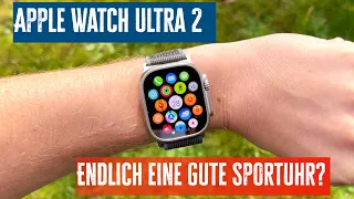 Ist die Apple Watch Ultra 2 eine gute Sportuhr? Alle Neuerungen im Test + Vergleich zu Garmin!