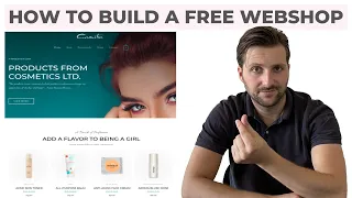 How To Build A Free Online Cosmetics Store | [eCommerce For Beginners]