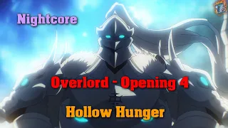 Nightcore - Overlord opening 4 Hollow Hunger - instrumental