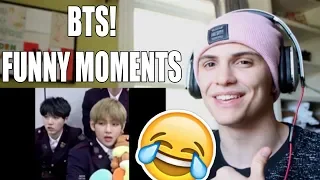 BTS FUNNY MOMENTS REACTION