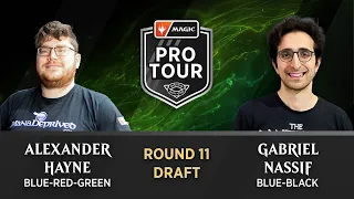 Alexander Hayne vs. Gabriel Nassif | Round 11 | Pro Tour The Lord of The Rings