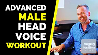 Advanced Head Voice Workout for Guys - 8 Mins for Relaxed High Notes