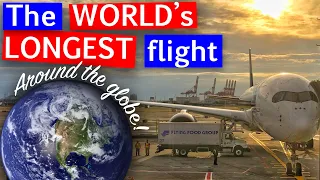 The Longest Flight in the World | A350-900ULR Business Class Singapore Airlines