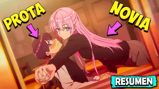 LA CHICA que PROTEGE a su NOVIO de su MALA SUERTE  | Anime Resumen