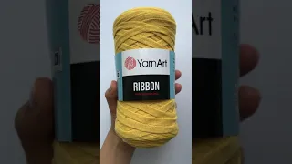 Подробный обзор пряжи YarnArt Ribbon №764 Подсолнух