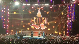 Aliyah entrance with new theme - WWE SmackDown 4/29/22